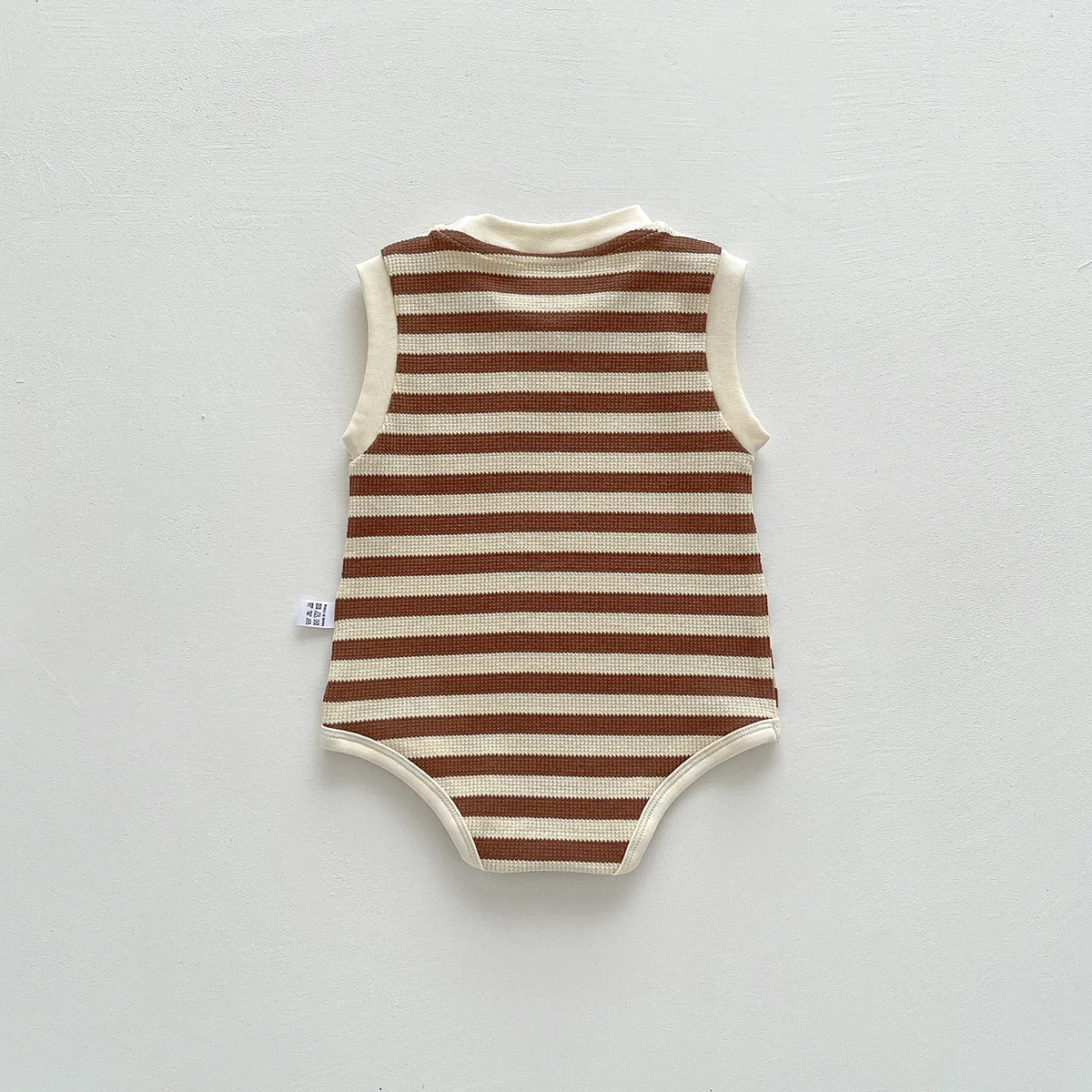 New 2023 Summer Sleeveless Knit Bodysuits Infant Baby Girls Boys One-pieces Kids Newborn Clothes- Ideal for Outdoor Activities