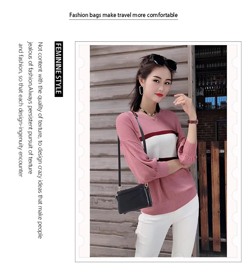 Genuine Leather Women Crossbody Bag Small Shoulder Handbag Casual Wristlet Clutch Purse Large Capacity Messenger Bags for Women