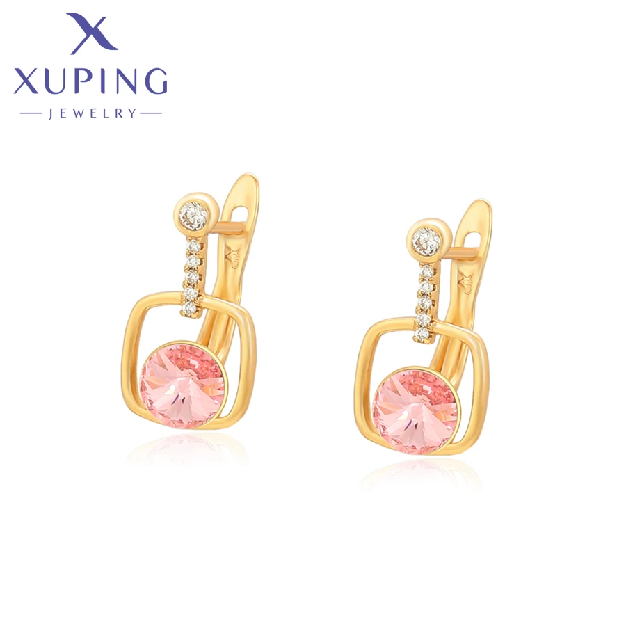 Xuping Jewelry New Arrival Crystals Earrings for Women Christmas Gift A00426806