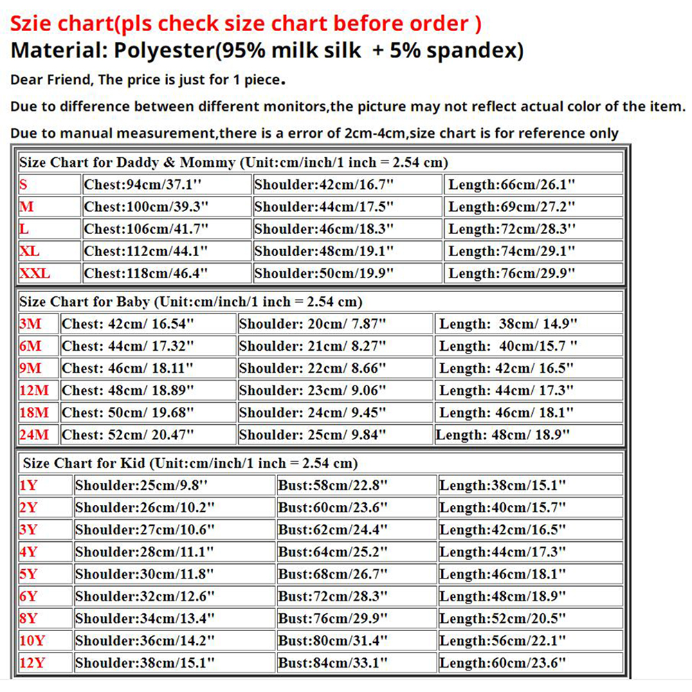 Family Christmas Matching Outfits Xmas Party Gifts Clothes Mother Father Daughter Son T-shirt + Baby Bodysuit Casual Family Look