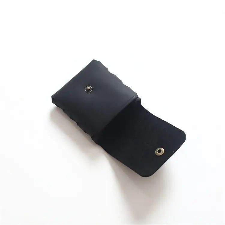 100% Genuine Leather Coin Purse For Men Women Female Cowhide Vintage Small Mini Money Bag Earphone Line Case Change Pouch Holder