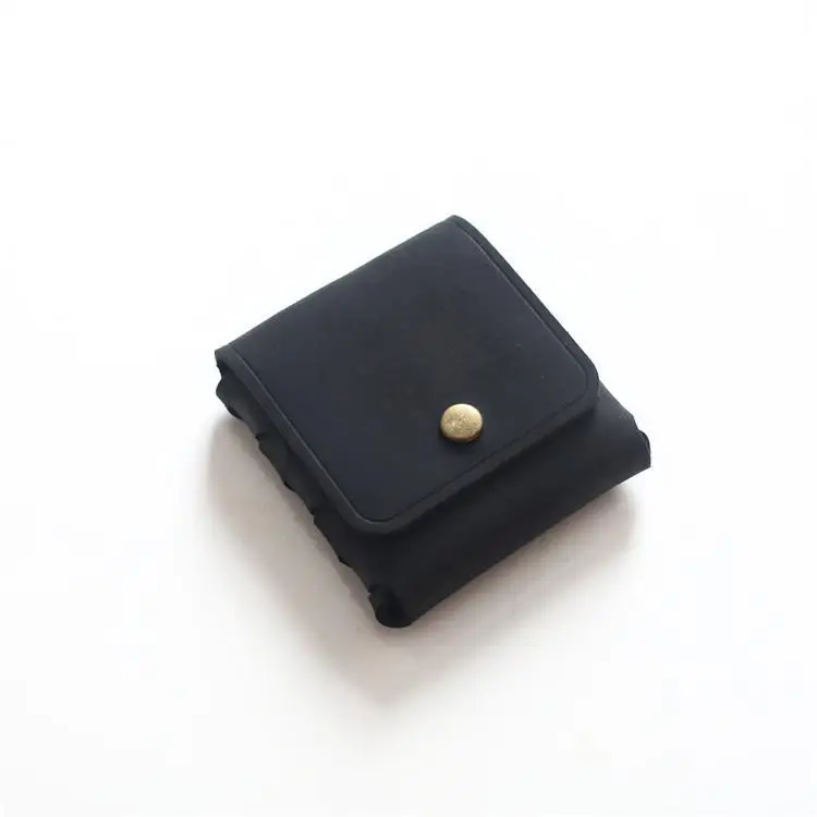 100% Genuine Leather Coin Purse For Men Women Female Cowhide Vintage Small Mini Money Bag Earphone Line Case Change Pouch Holder