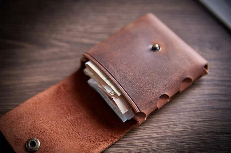 100% Genuine Leather Coin Purse For Men Women Female Cowhide Vintage Small Mini Money Bag Earphone Line Case Change Pouch Holder