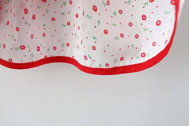 2Piece Summer Newborn Dresses Toddler Clothes Korean Cute Bow Flowers Beach Infant Princess Dress Baby Girl Clothing Set BC252