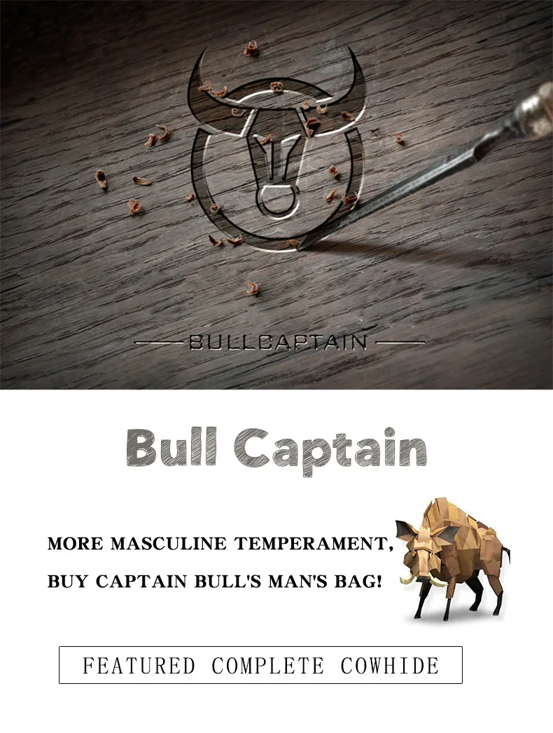BULLCAPTAIN 2023 New Men's Leather Waist Bag Can Be Used For 5.5-6.8-Inch Mobile Phone Carrying Cigarette Case Outdoor Bag