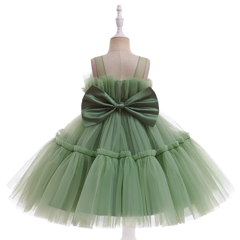 Newborn Baptism Dress For Baby Girls Princess Tutu Costume Infant 1 Year Birthday Party Dresses Toddler Girl Wedding Clothes