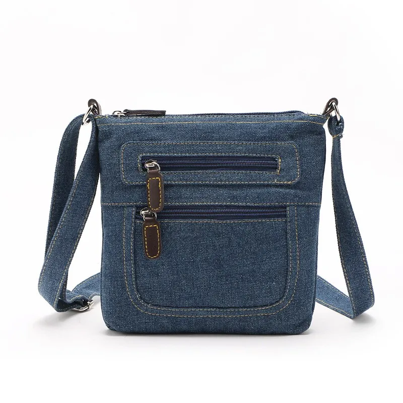 Fashion Shoulder Bags For Women Vintage Denim Crossbody Bag Female Small Messenger Bags Casual Handbags Purse
