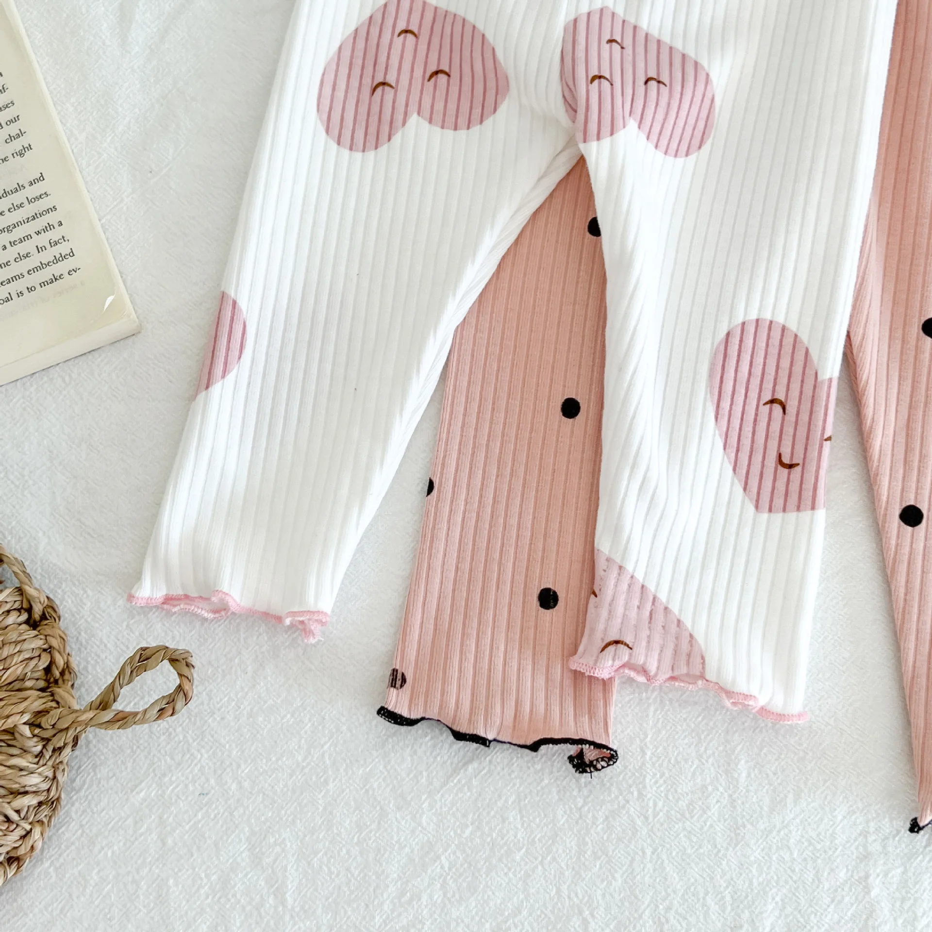 2psc Spring And Autumn Newborn Infant Baby Girls Suit Cartoon Long Sleeved Thread Cotton Kids Fashion Baby Clothing