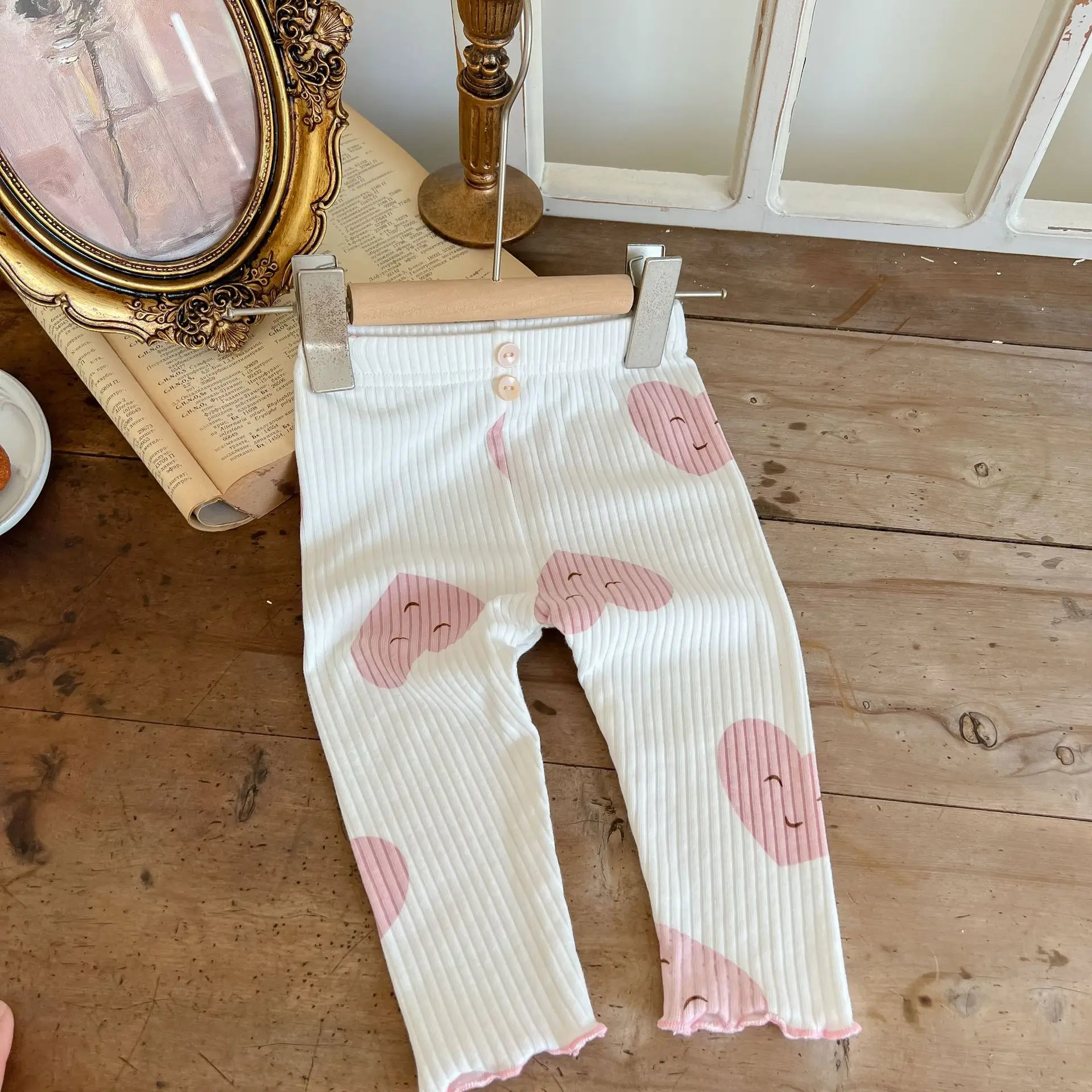 2psc Spring And Autumn Newborn Infant Baby Girls Suit Cartoon Long Sleeved Thread Cotton Kids Fashion Baby Clothing
