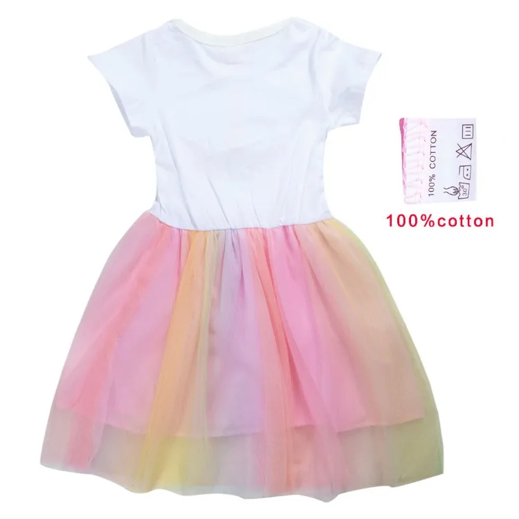 Russian Cartoon Happy Cats TpnkoTa Costume Kids Anime Three Little Kittens Clothes Kid-e-cats Dress Girls Summer Casual Dresses