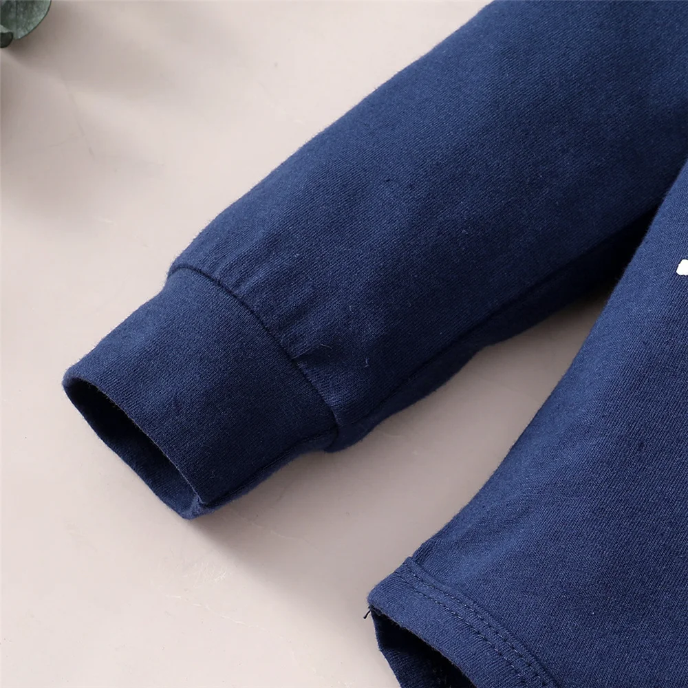 3-24 Months Newborn Baby Boy Clothing Suit Long Sleeve Hooded Romper+Pants Spring&Autumn Sports Style Toddler boy 2PCS Clothes