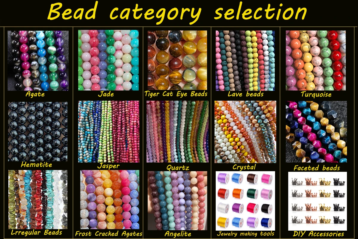 Natural Cordierite Iolite Stone Beads Round Loose Spacer Beads For Jewelry Making 6/8/10 mm DIY Bracelet Handmade