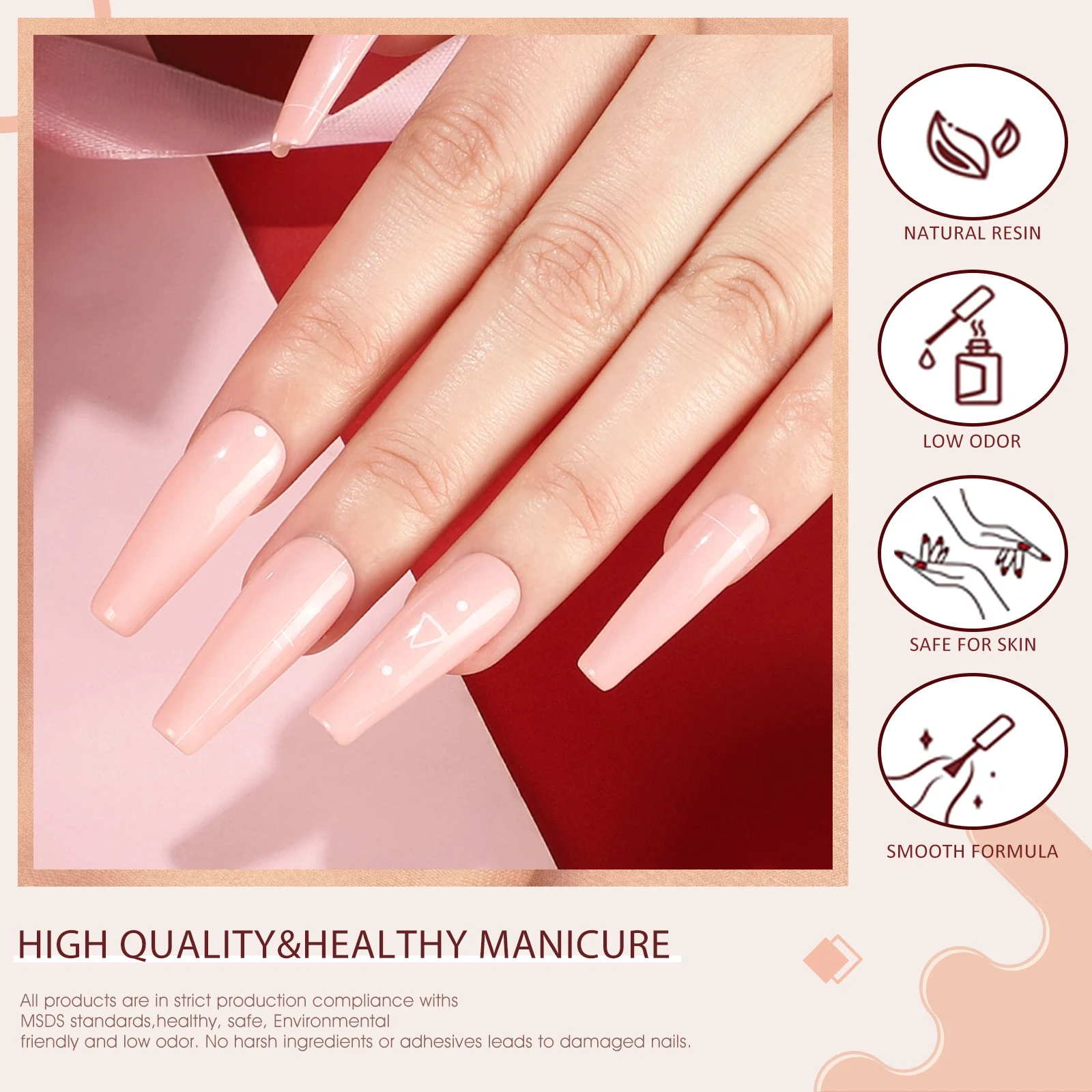 Venalisa Gel Nail Polish 6pcs/lot x7.5ml Soak Off UV LED Nails Varnish Set Semi Permanent Nail Art Gels Lacquer Gift Box Kit