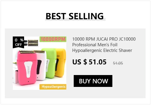 For Kemei KM-TX1 Electric Shaver Original High Quality Replacement Double Foiled Blade Net Cover Repair Accessories Wholesales