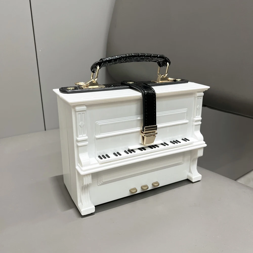 purses and handbags Luxury Designer crossbody shoulder bag For Women piano shape handmade bags Purse Messenger Bag banquet bag