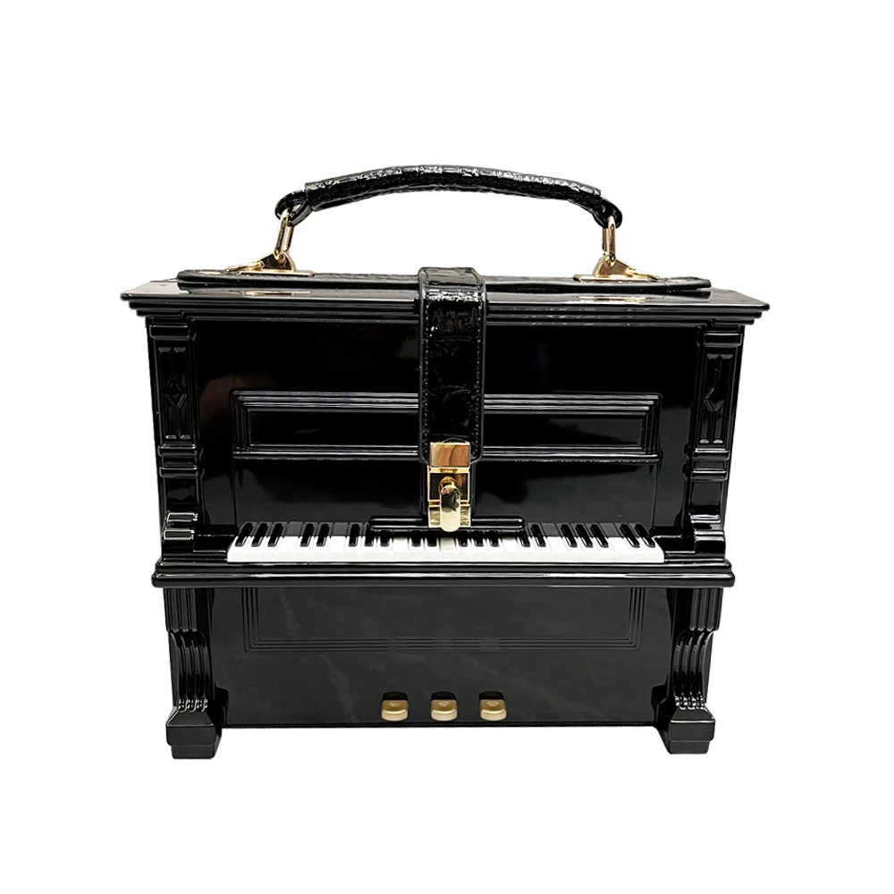 purses and handbags Luxury Designer crossbody shoulder bag For Women piano shape handmade bags Purse Messenger Bag banquet bag