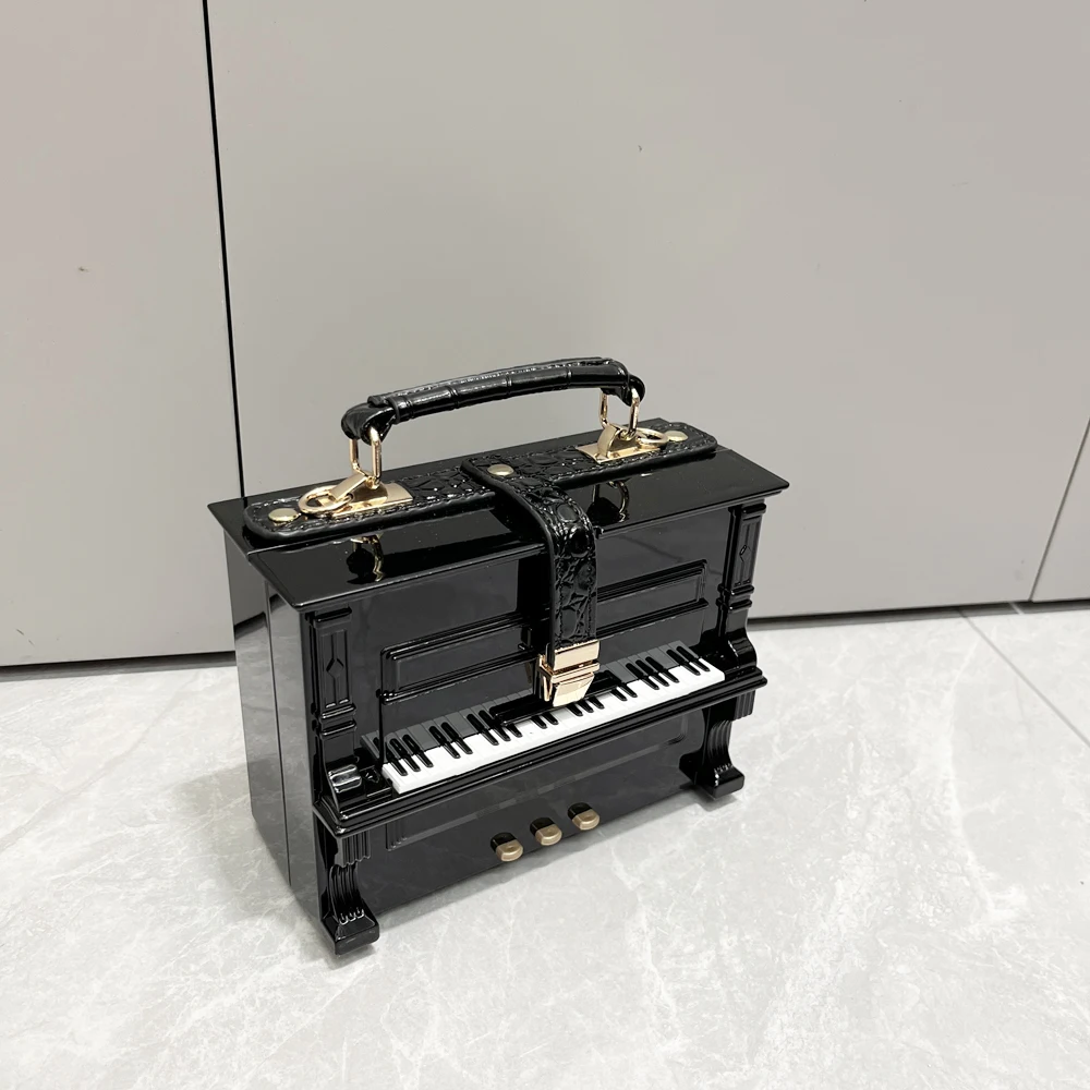 purses and handbags Luxury Designer crossbody shoulder bag For Women piano shape handmade bags Purse Messenger Bag banquet bag