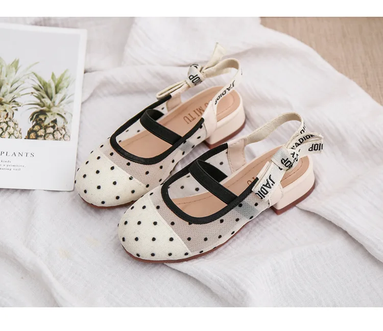 Kids Girls Leather Shoes Cute Children Students Girls Performance Shoes Beautiful Kids Students Soft Bottom Dance Footwear