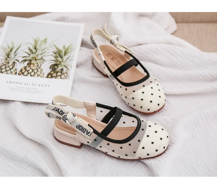 Kids Girls Leather Shoes Cute Children Students Girls Performance Shoes Beautiful Kids Students Soft Bottom Dance Footwear