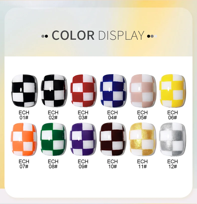 AS 12pcs Gel Nail Polish Colorful Painting Gel Set Nail Art Vernis Semi Permanent Glitter Polish UV Nail Gel Manicure Kit