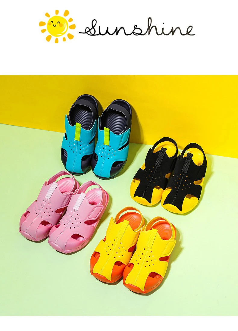 Children Functional Sandals Kids Fashion Shoes Outdoor Non-Slip Summer Baby Beach Shoes Boys and Girls Cool Barefoot Sandals