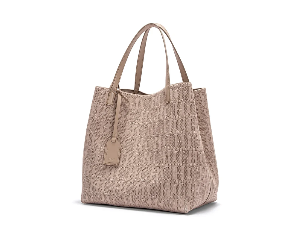 CHCH Winter Luxury Brand Fashion Printed Women's Handbag Large Capacity Travel Commuting Multi Functional Large Capacity Handbag
