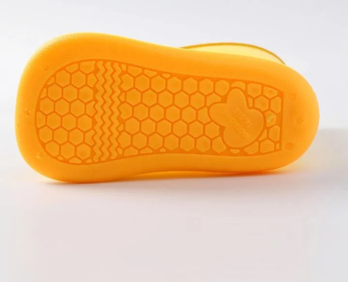 Children's Rain Boots Boy Girl's Solid Colour Waterproof Rain Boots Comfy Non Slip Durable Water Shoes For Kid's Outdoor