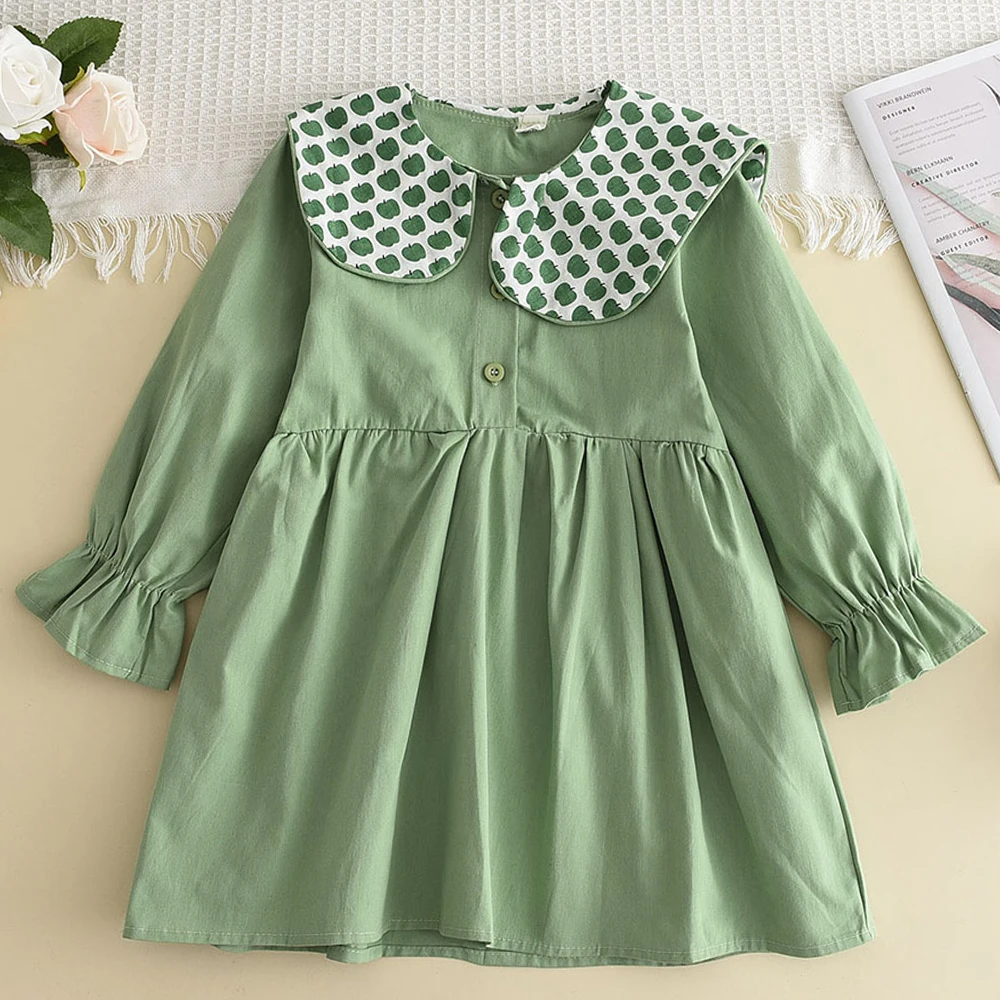 Bear Leader Girls Princess Patchwork Dress 2026 New Fashion Party Costumes Kids Bowtie Casual Outfits Baby Lovely Suits for 2 7Y