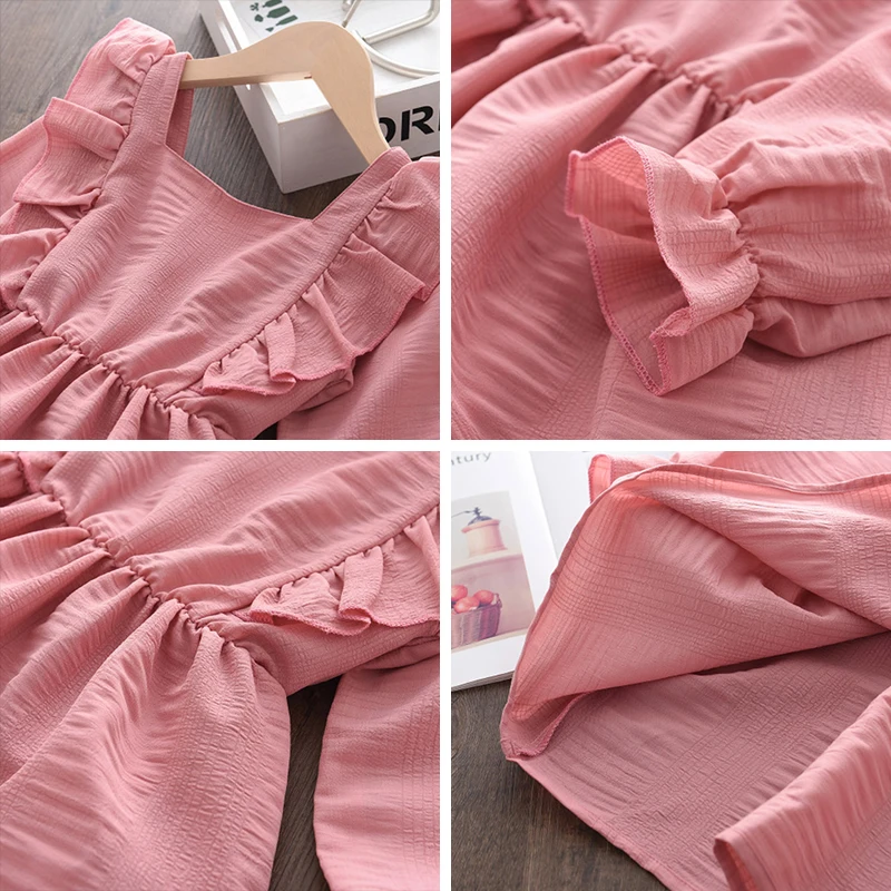 Bear Leader Girls Princess Patchwork Dress 2026 New Fashion Party Costumes Kids Bowtie Casual Outfits Baby Lovely Suits for 2 7Y