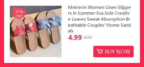 Mntrerm Subgrass Indoor Summer Indoor Slippers Wooden Floor Silent Non-Slip Home Women Rattan Grass Cool Indoor Linen Slippers