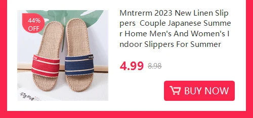 Mntrerm Subgrass Indoor Summer Indoor Slippers Wooden Floor Silent Non-Slip Home Women Rattan Grass Cool Indoor Linen Slippers