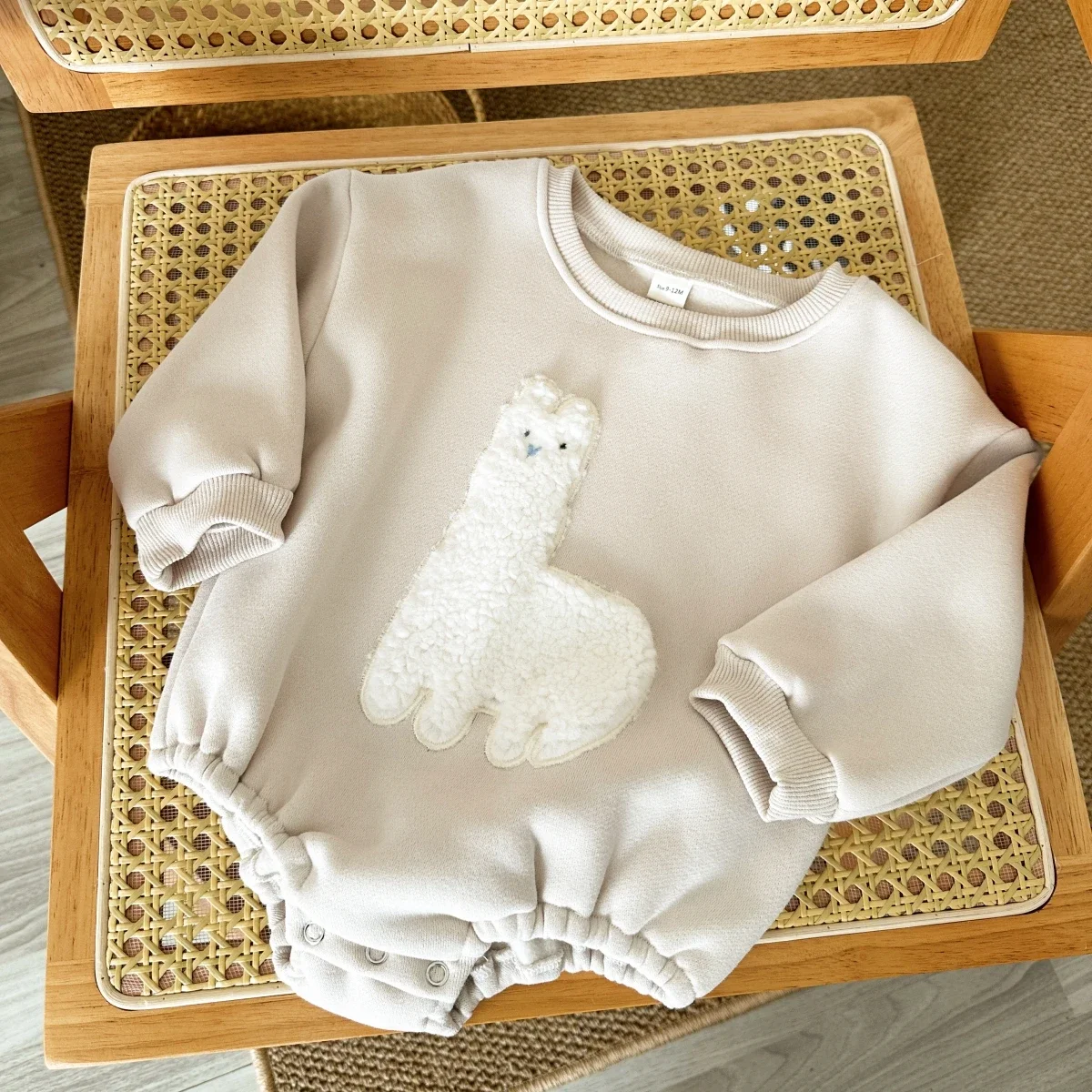 2024 Ins Baby Girls Clothes Fleece Animal Hooded Rompers Baby Boys Toddler Outfits Bodysuit Warm Baby Jumpsuit Autumn Winter
