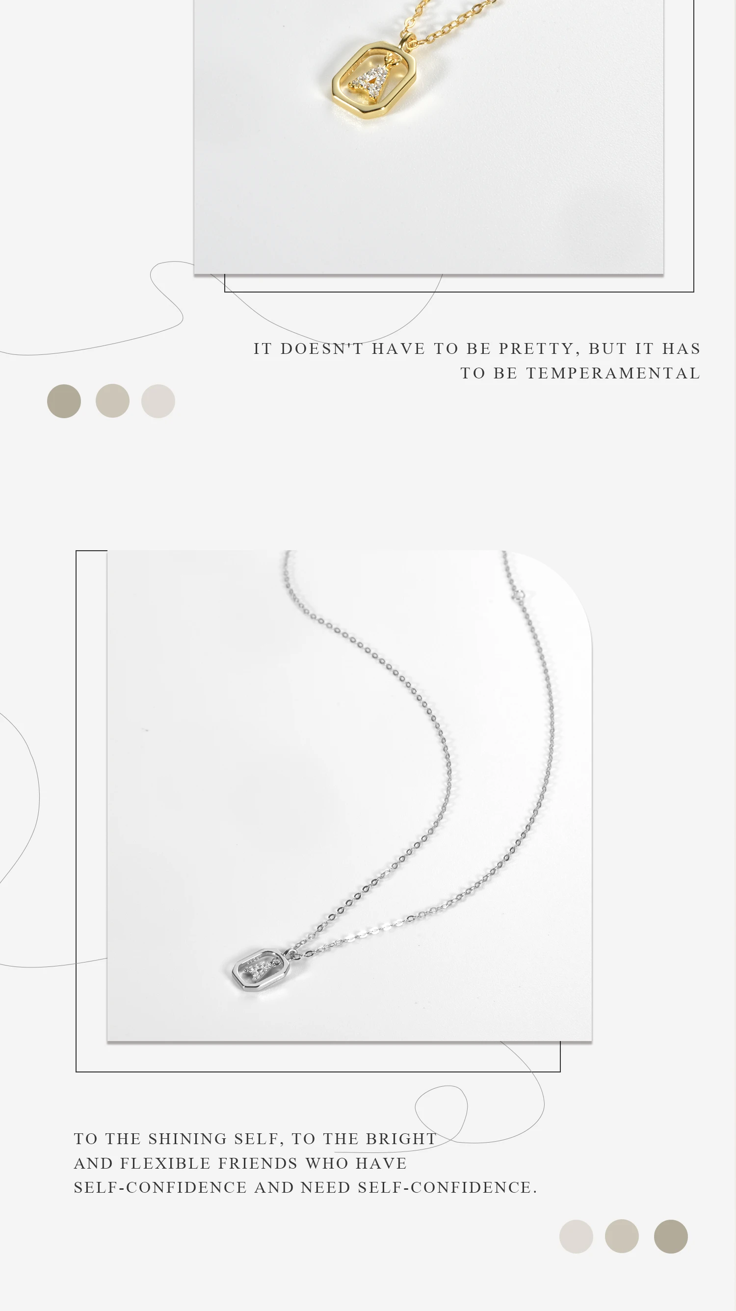 ANDYWEN 925 Sterling Silver Gold Inital Pendant Luxury Choker 2023 Long Chain Monogram Necklace Fine Jewelry Wedding