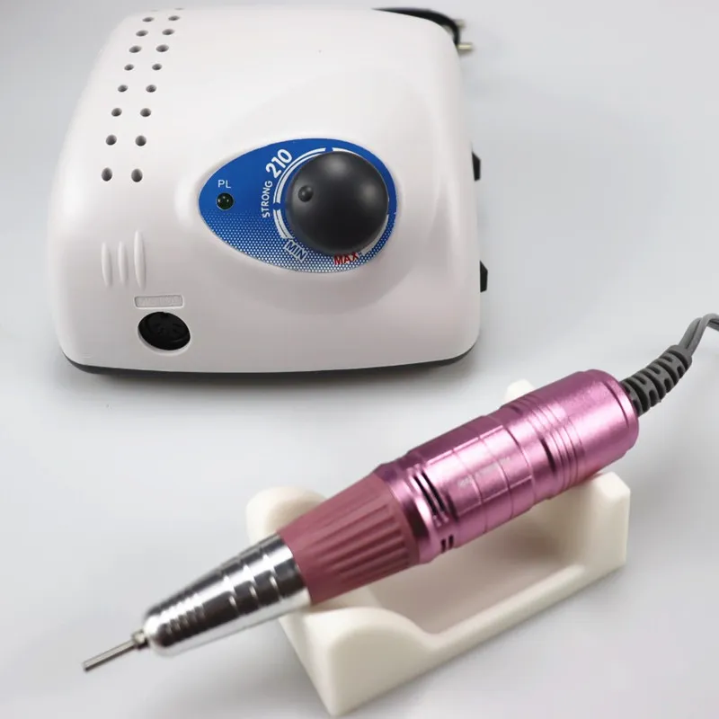 NEW Strong 210 ProIV Nail Drill 65W 45000 Machine Cutters Manicure Electric Nail Drill Milling Manicure Machine Polish Nail File