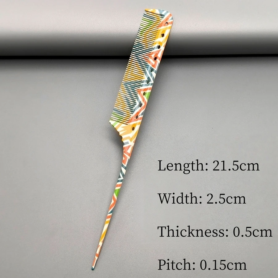 Steel Needle Pointed-tail Comb Hair Salon Hairdressing Combs Barber Perm And Dye Hair Hairbrush Bridal Styling Tools 101 102