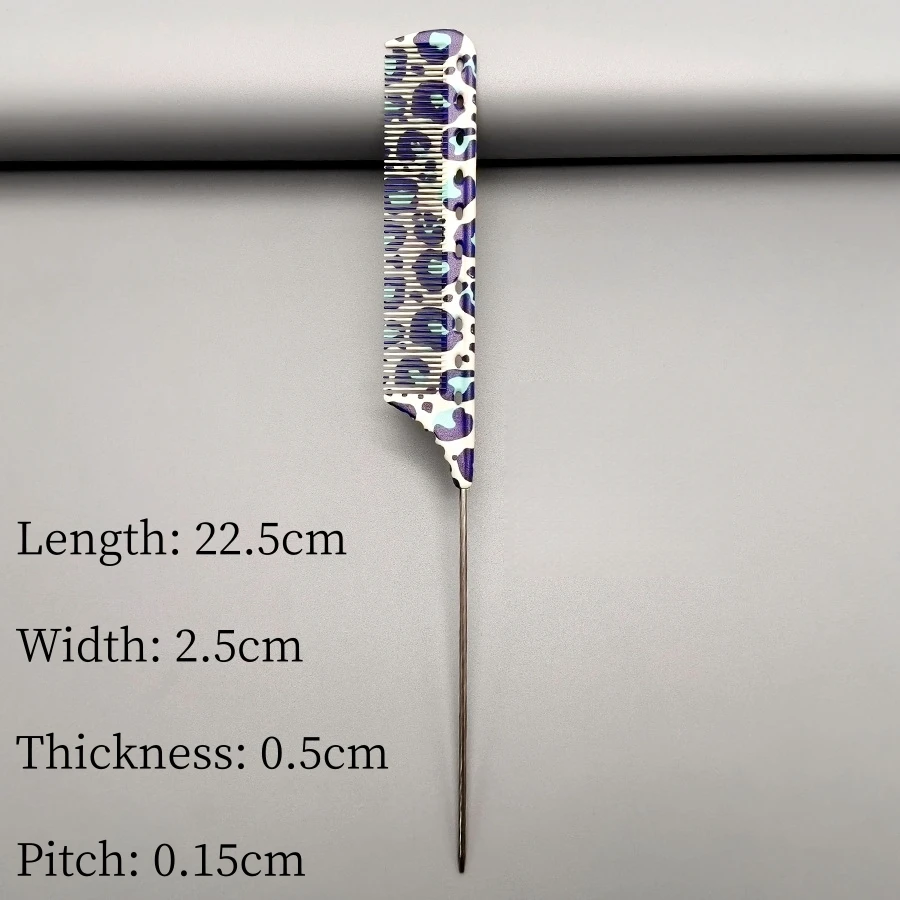 Steel Needle Pointed-tail Comb Hair Salon Hairdressing Combs Barber Perm And Dye Hair Hairbrush Bridal Styling Tools 101 102