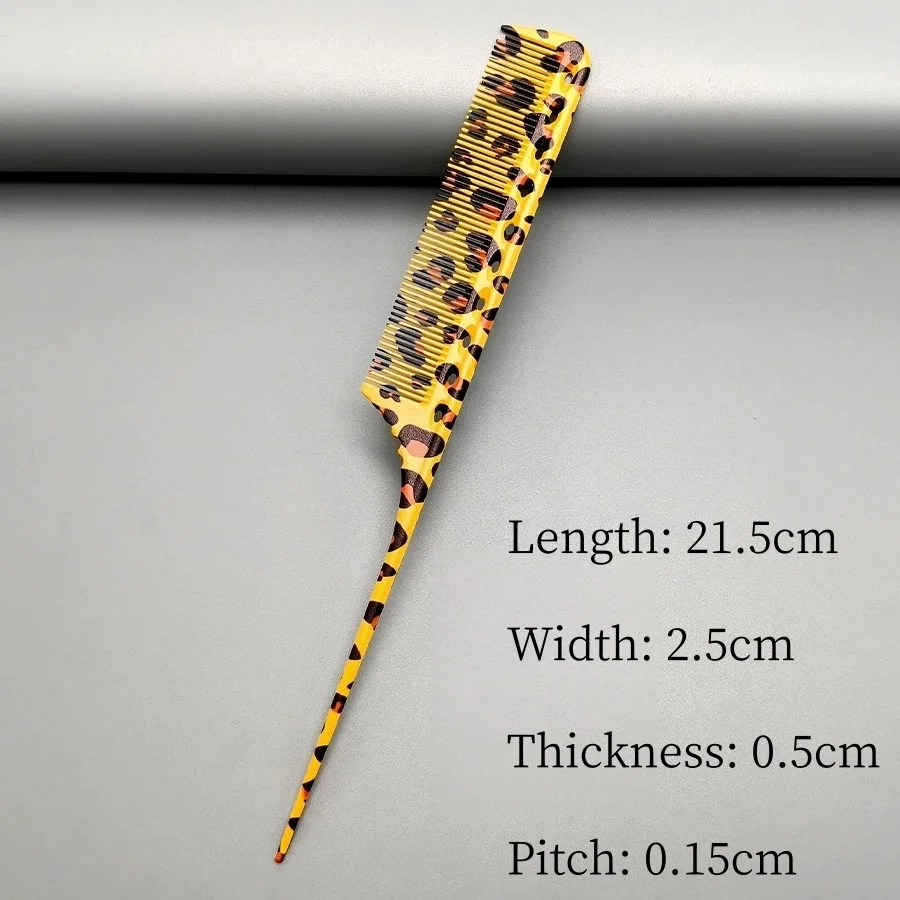 Steel Needle Pointed-tail Comb Hair Salon Hairdressing Combs Barber Perm And Dye Hair Hairbrush Bridal Styling Tools 101 102