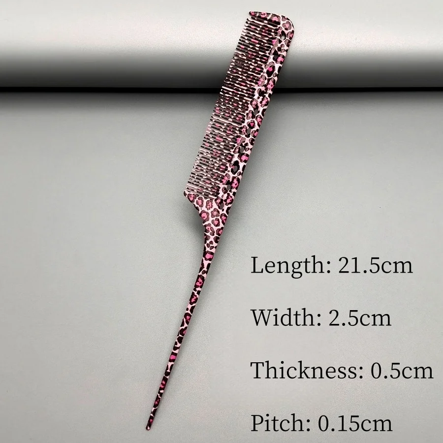 Steel Needle Pointed-tail Comb Hair Salon Hairdressing Combs Barber Perm And Dye Hair Hairbrush Bridal Styling Tools 101 102