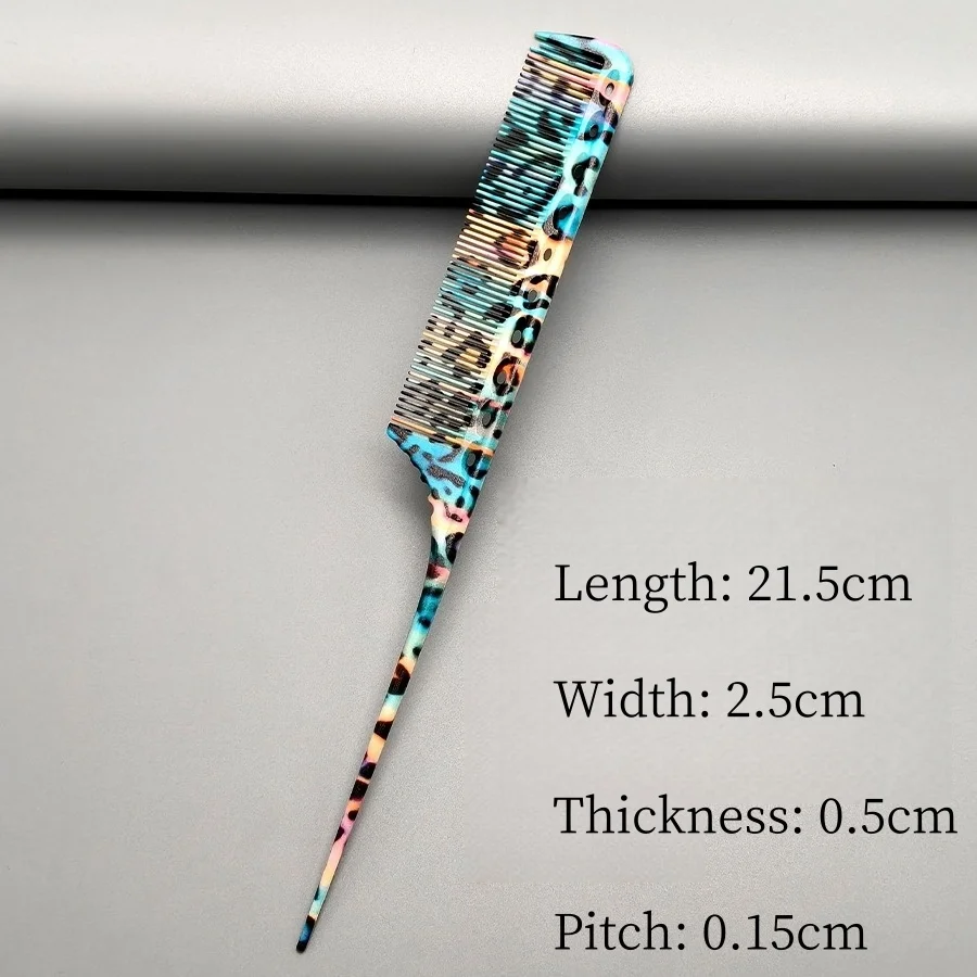 Steel Needle Pointed-tail Comb Hair Salon Hairdressing Combs Barber Perm And Dye Hair Hairbrush Bridal Styling Tools 101 102