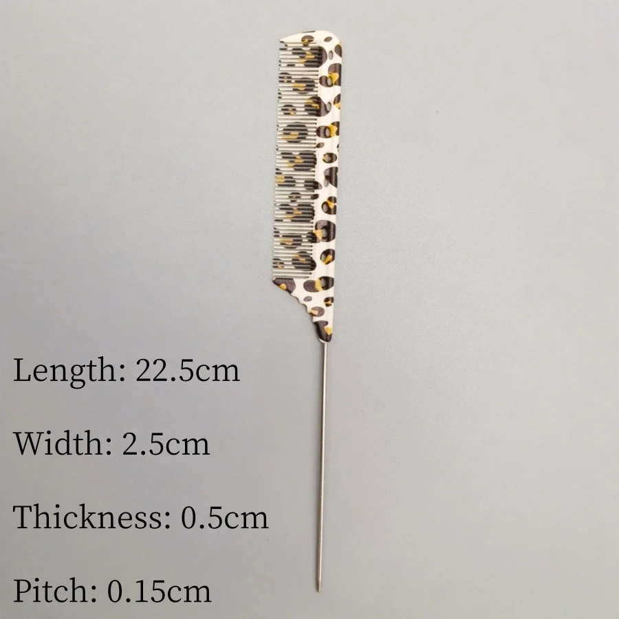 Steel Needle Pointed-tail Comb Hair Salon Hairdressing Combs Barber Perm And Dye Hair Hairbrush Bridal Styling Tools 101 102