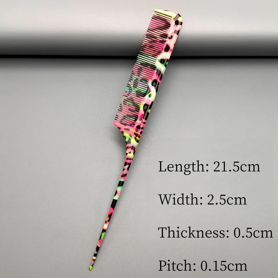 Steel Needle Pointed-tail Comb Hair Salon Hairdressing Combs Barber Perm And Dye Hair Hairbrush Bridal Styling Tools 101 102