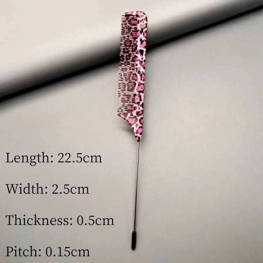 Steel Needle Pointed-tail Comb Hair Salon Hairdressing Combs Barber Perm And Dye Hair Hairbrush Bridal Styling Tools 101 102