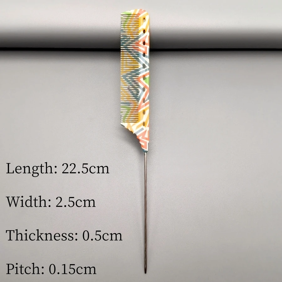 Steel Needle Pointed-tail Comb Hair Salon Hairdressing Combs Barber Perm And Dye Hair Hairbrush Bridal Styling Tools 101 102