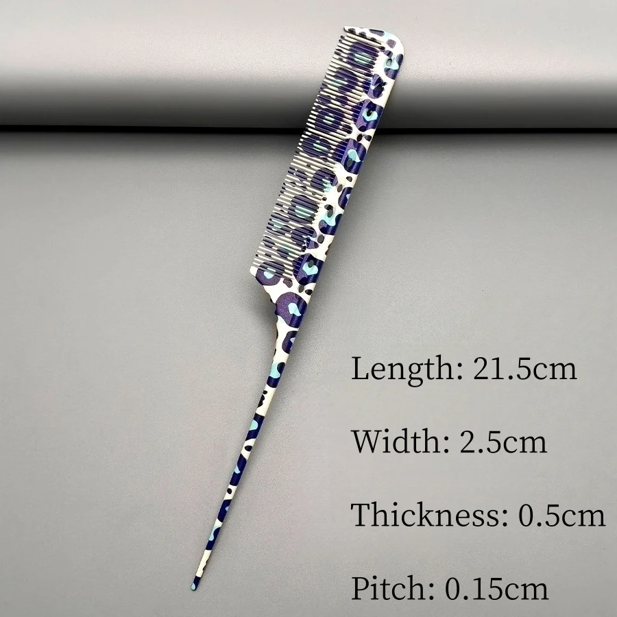 Steel Needle Pointed-tail Comb Hair Salon Hairdressing Combs Barber Perm And Dye Hair Hairbrush Bridal Styling Tools 101 102