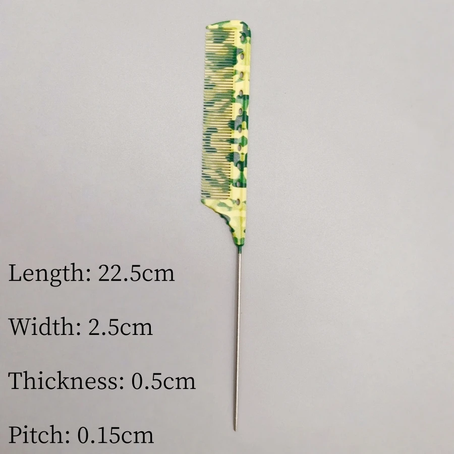 Steel Needle Pointed-tail Comb Hair Salon Hairdressing Combs Barber Perm And Dye Hair Hairbrush Bridal Styling Tools 101 102
