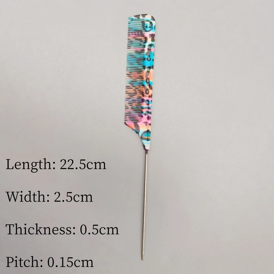 Steel Needle Pointed-tail Comb Hair Salon Hairdressing Combs Barber Perm And Dye Hair Hairbrush Bridal Styling Tools 101 102
