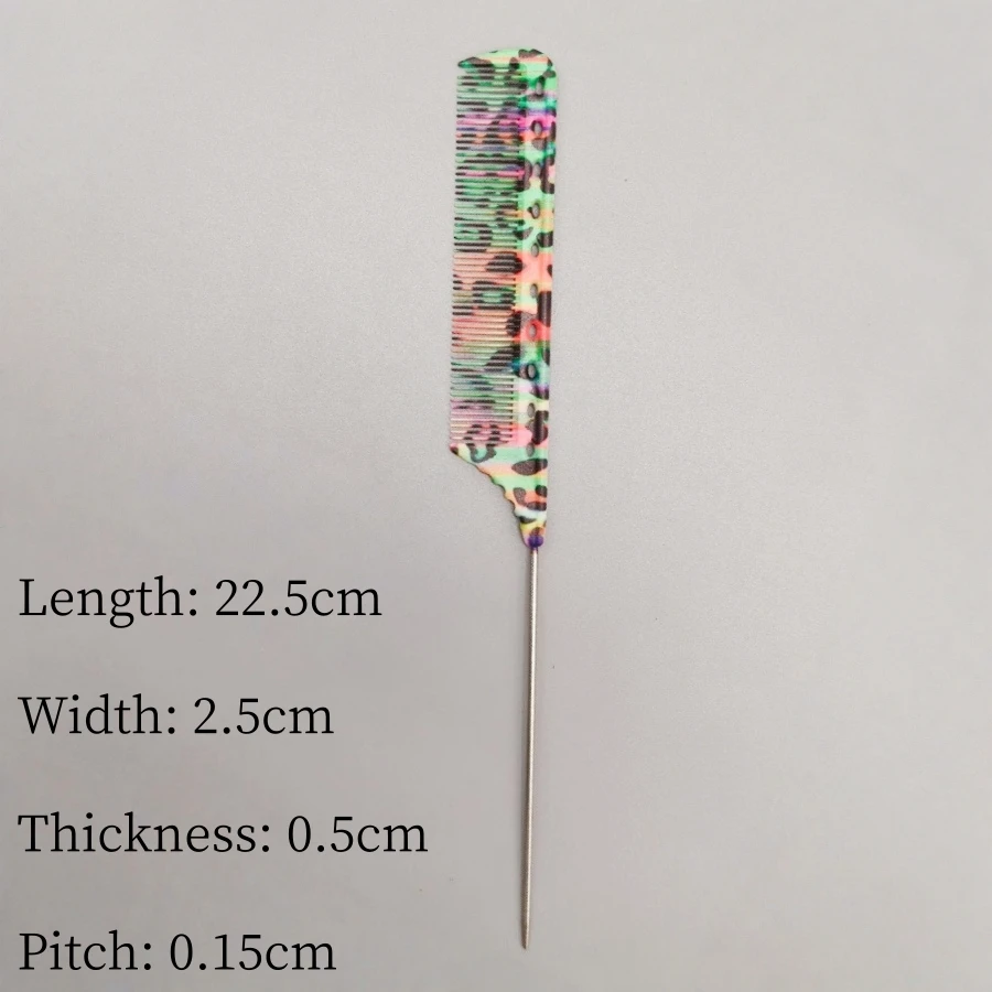 Steel Needle Pointed-tail Comb Hair Salon Hairdressing Combs Barber Perm And Dye Hair Hairbrush Bridal Styling Tools 101 102