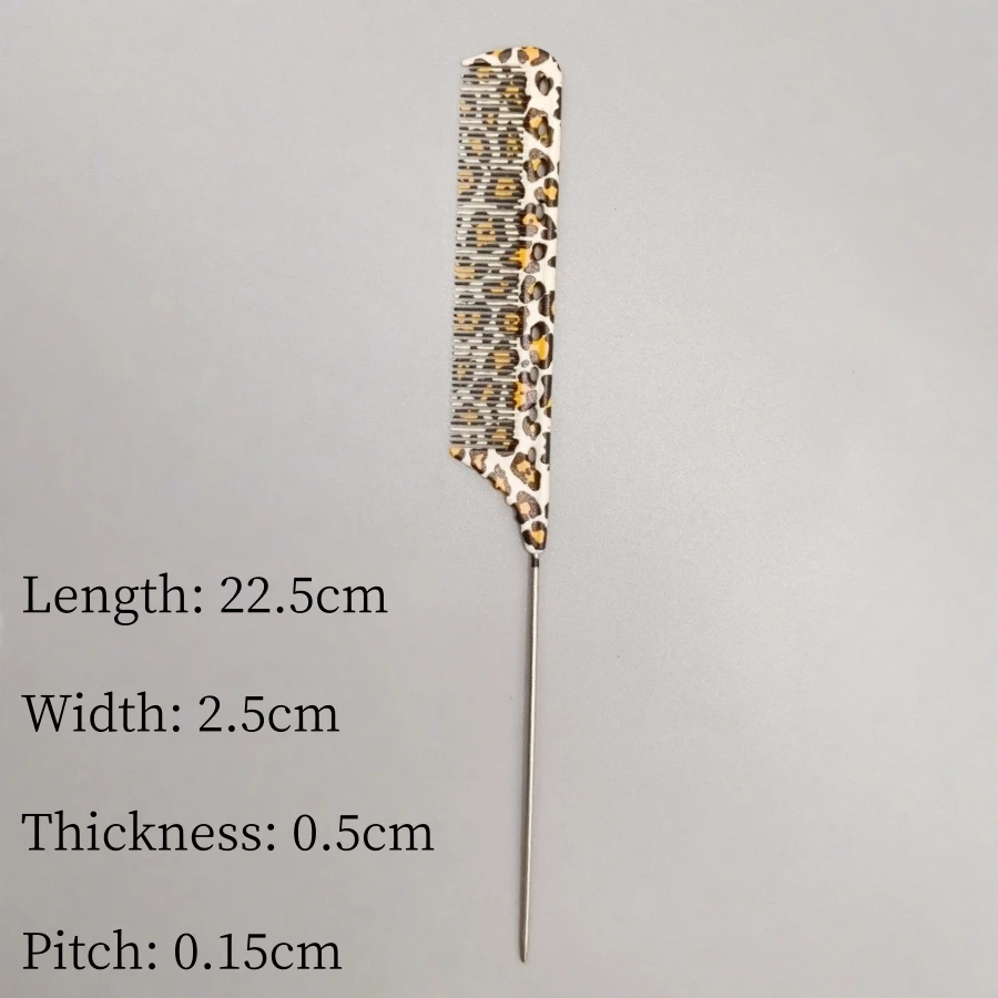 Steel Needle Pointed-tail Comb Hair Salon Hairdressing Combs Barber Perm And Dye Hair Hairbrush Bridal Styling Tools 101 102