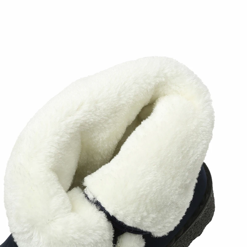 Waterproof Snow Boots for Women 2026 Non-slip Warm Winter Shoes Woman Thicken Plush Platform Ankle Boots Cotton Padded Shoes