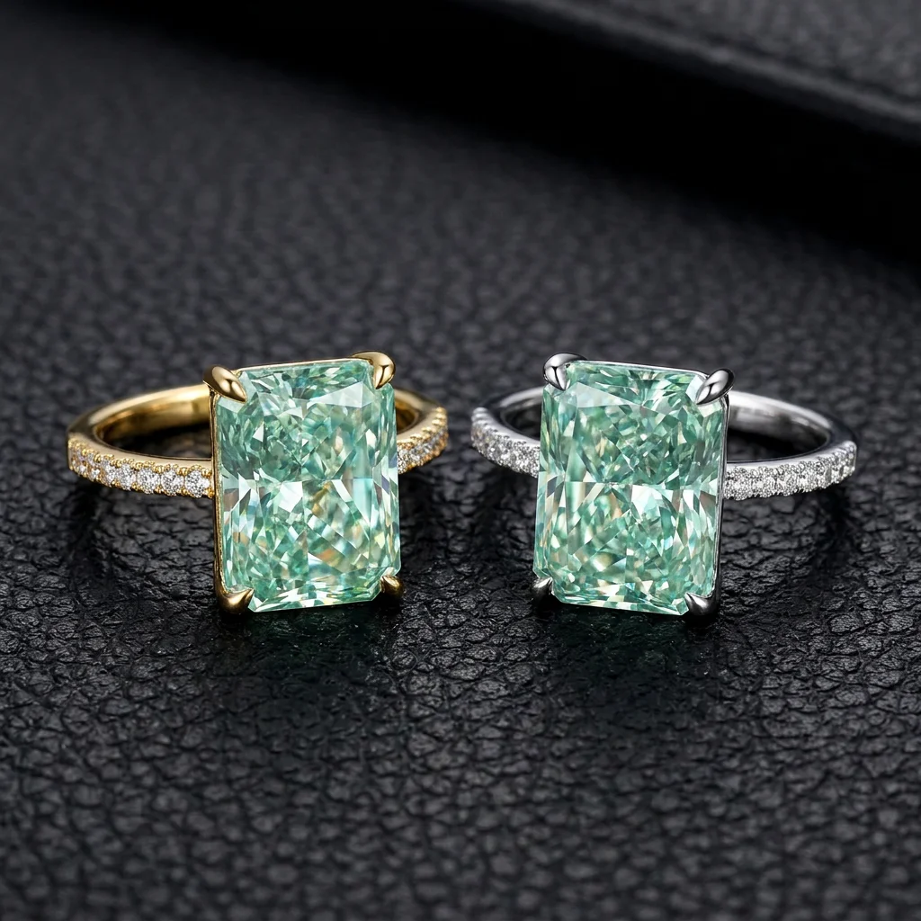 S925 Sterling Silver Tanzanite Blue Zircon Sparkle 5A Good Quality Ice Cut High Carbon Diamond Ladies Ring Fine Jewelry Women